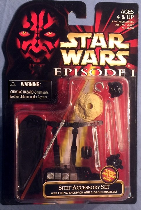 Sith Accessory Set - Star Wars Action Figure Episode 1 