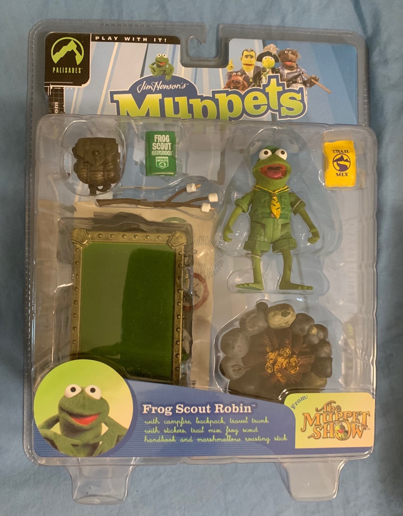 FROG SCOUT ROBIN MUPPETS SERIES SEVEN FIGURE