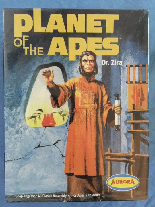 PLANET OF THE APES DR ZIRA PLASTIC MODEL KIT