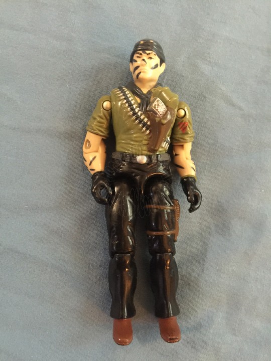 TUNNEL RAT Figure (Version 1) - GI Joe - Series 6 - Vintage 1987