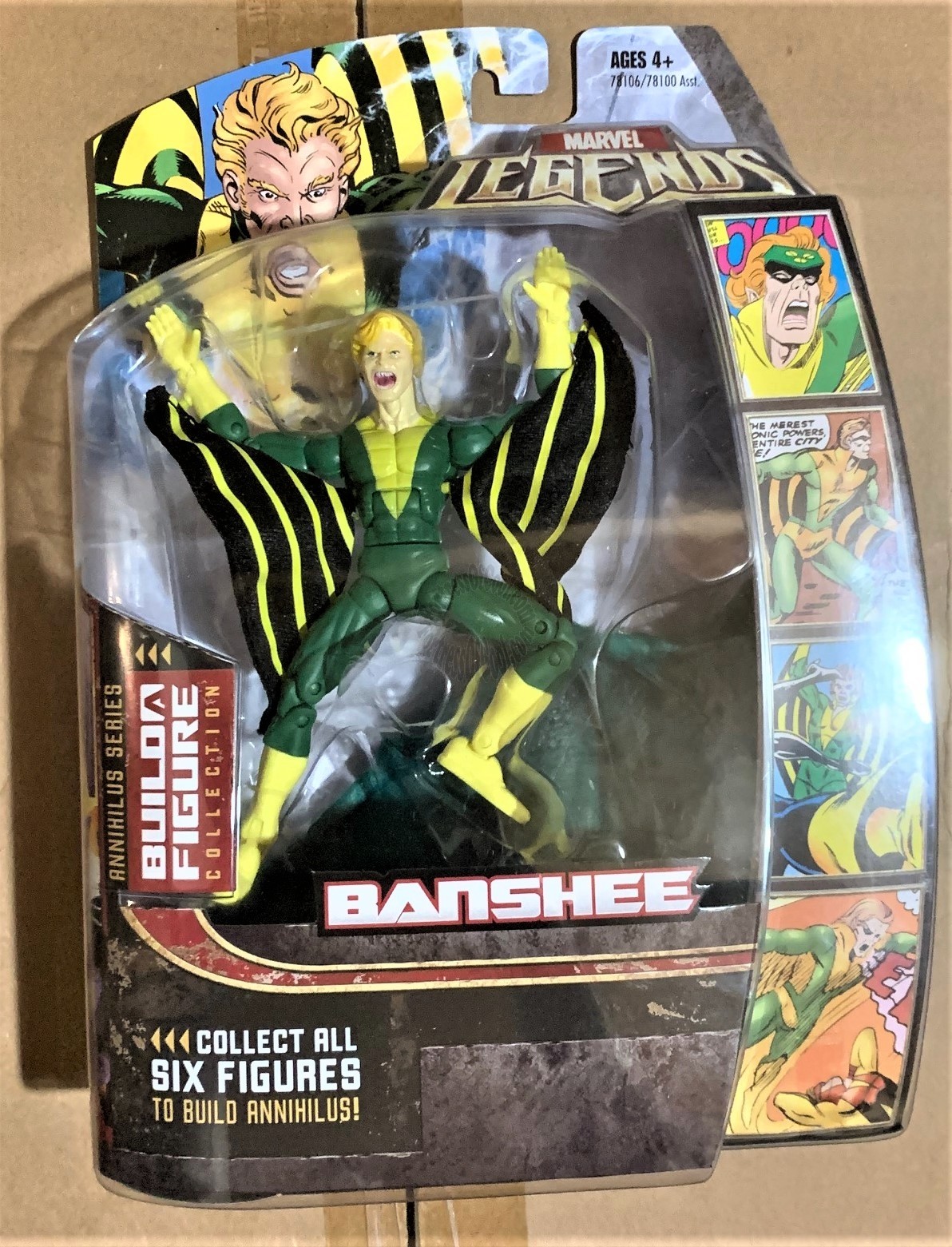 Banshee Marvel Legends Annihilus Series Figure