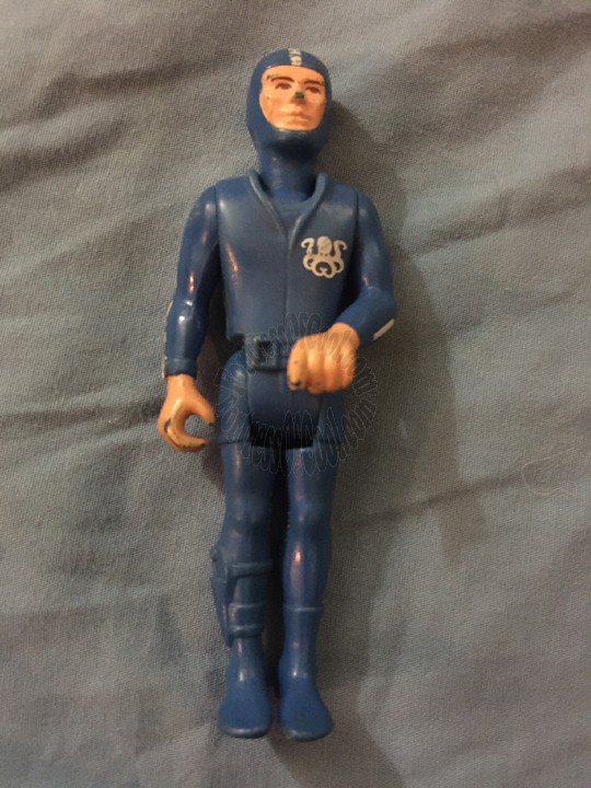 Fisher-Price Adventure People Male Frogman Diver Figure(Blue) - Vintage 1979