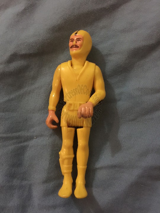 Fisher-Price Adventure People Male Diver Figure (yellow) - Vintage 1979