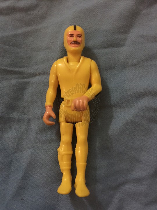 Fisher-Price Adventure People Male Diver Figure (yellow) - Vintage 1979