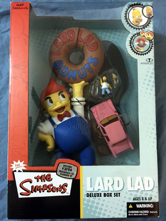 LARD LAD - THE SIMPSONS - ACTION FIGURE BOX SET