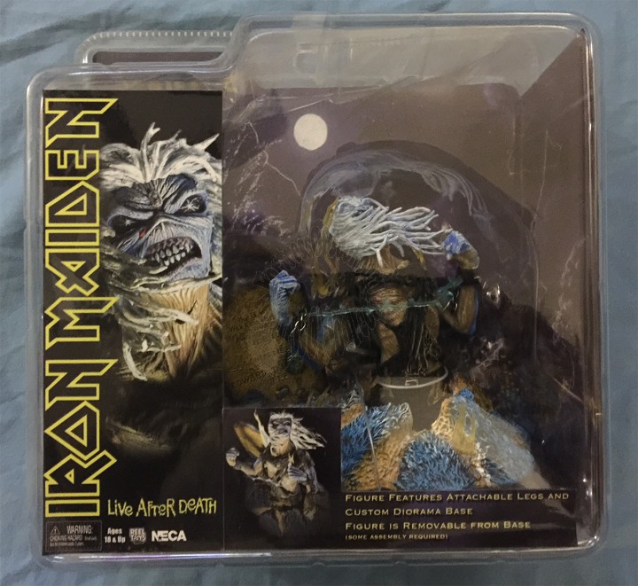 IRON MAIDEN EDDIE "LIVE AFTER DEATH" ACTION FIGURE