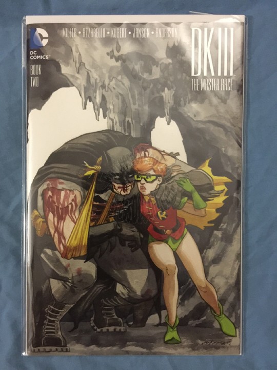 DARK KNIGHT III (DK III) MASTER RACE #2 SDCC 2016 SAN DIEGO COMIC-CON EXCLUSIVE JILL THOMPSON VARIANT