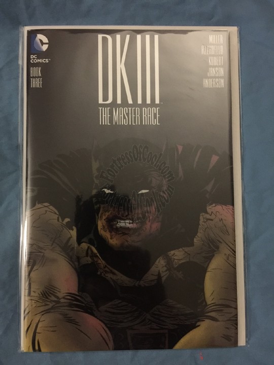 DARK KNIGHT III (DK III) MASTER RACE #3 SDCC 2016 SAN DIEGO COMIC-CON EXCLUSIVE PAUL POPE VARIANT