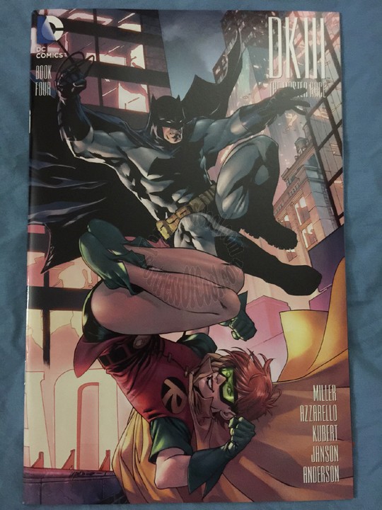 DARK KNIGHT III (DK III) MASTER RACE #4 SDCC 2016 SAN DIEGO COMIC-CON EXCLUSIVE LUPACCHINO & MOREY VARIANT