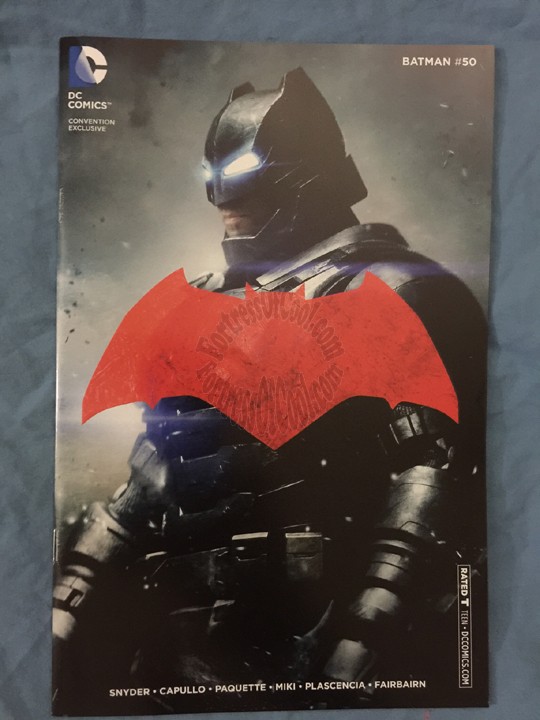 BATMAN #50 WONDERCON EXCLUSIVE PHOTO VARIANT