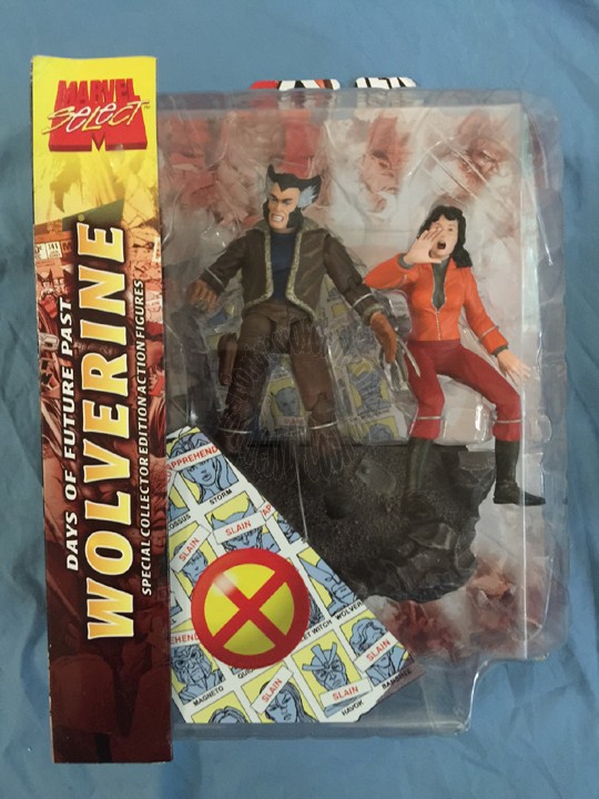 MARVEL SELECT DAYS OF FUTURE PAST WOLVERINE ACTION FIGURE