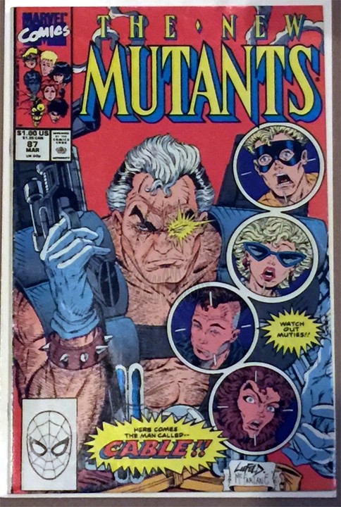 NEW MUTANTS #87 (First Print) (First full Appearance of CABLE and Stryfe)