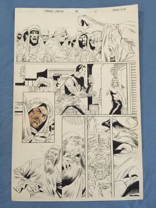 Eternal Warrior #48 - Page 2 - Jackson Butch Guice ORIGINAL ART PAGE