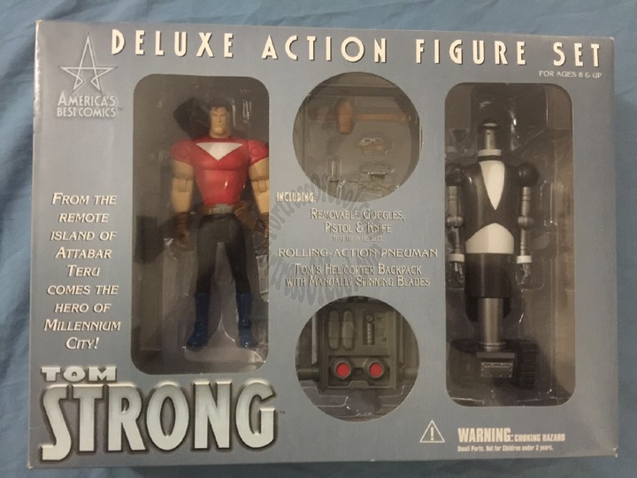TOM STRONG DELUXE ACTION FIGURE SET