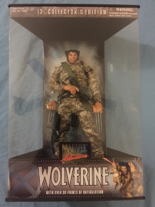 WOLVERINE MARVEL STUDIOS 12" COLLECTOR SERIES 1 ACTION FIGURE