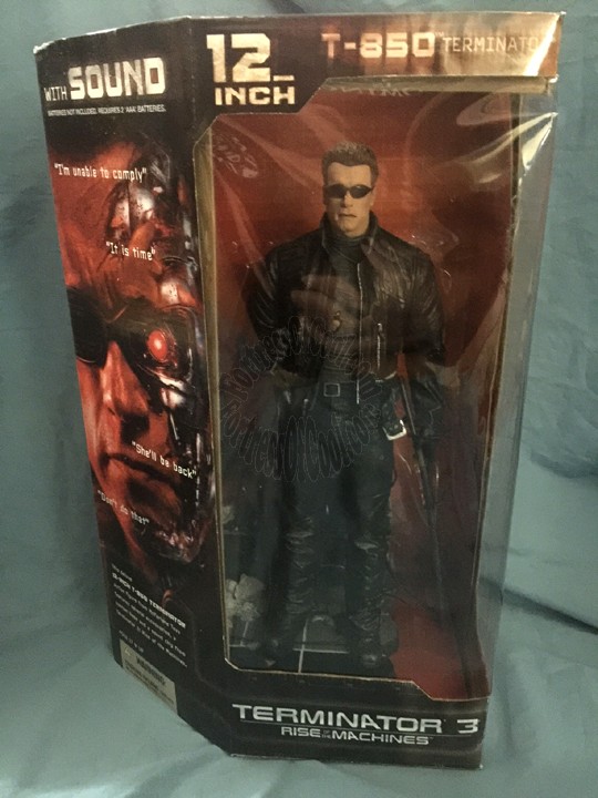 TERMINATOR 3 RISE OF THE MACHINES DELUXE 12" ACTION FIGURE WITH SOUND