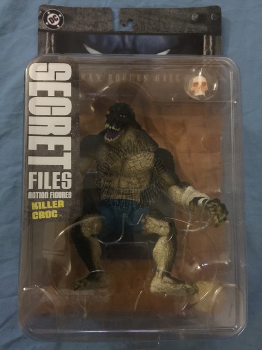 KILLER CROC SECRET FILES SERIES 1 (BATMAN ROGUES GALLERY) ACTION FIGURE