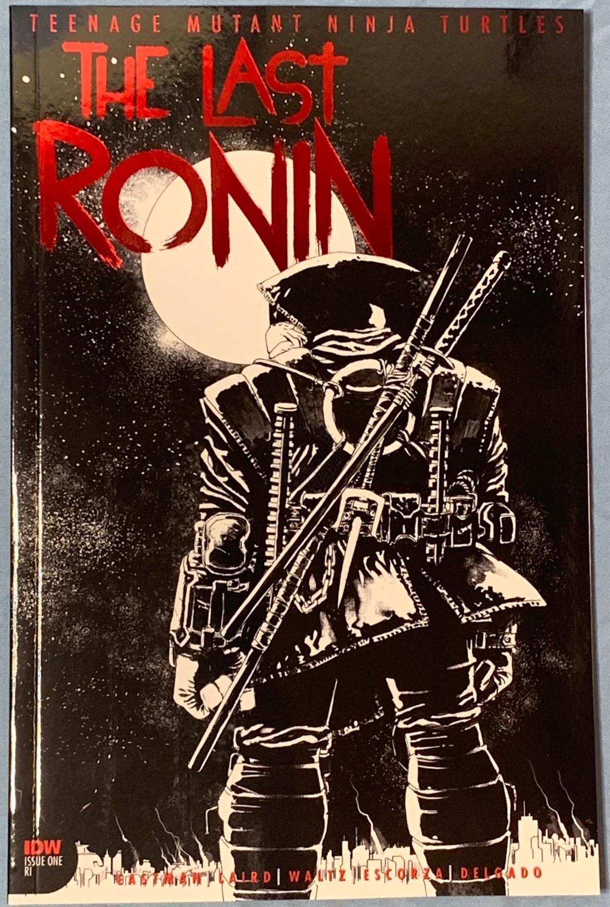 TMNT THE LAST RONIN #1 FOIL THANK YOU VARIANT 1 PER STORE