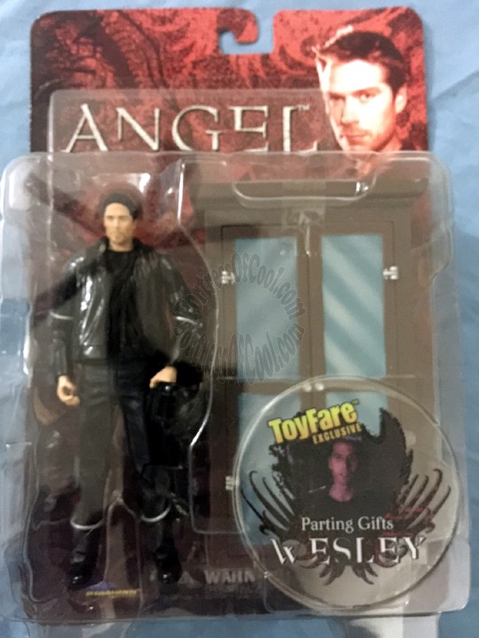 WESLEY - ANGEL "PARTING GIFTS" TOYFARE EXCLUSIVE BUFFY BTVS FIGURE