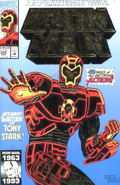 IRON MAN #290 30TH SPECIAL ANNIVERSARY ISSUE!