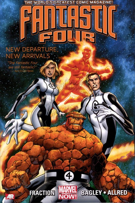 FANTASTIC FOUR TPB VOL 01 NEW DEPARTURE NEW ARRIVALS NOW