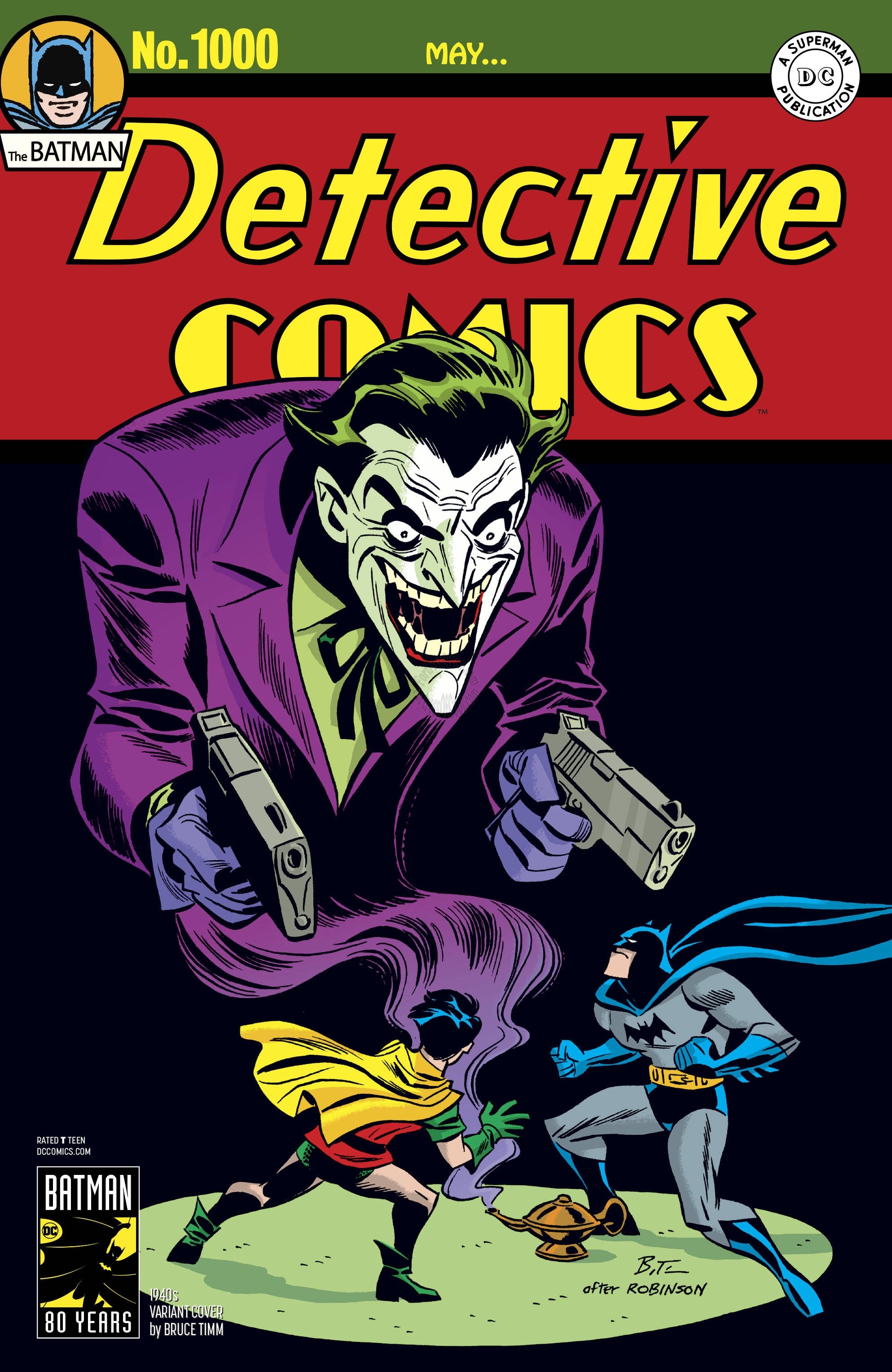 DETECTIVE COMICS #1000 1940S VARIANT (BRUCE TIMM)