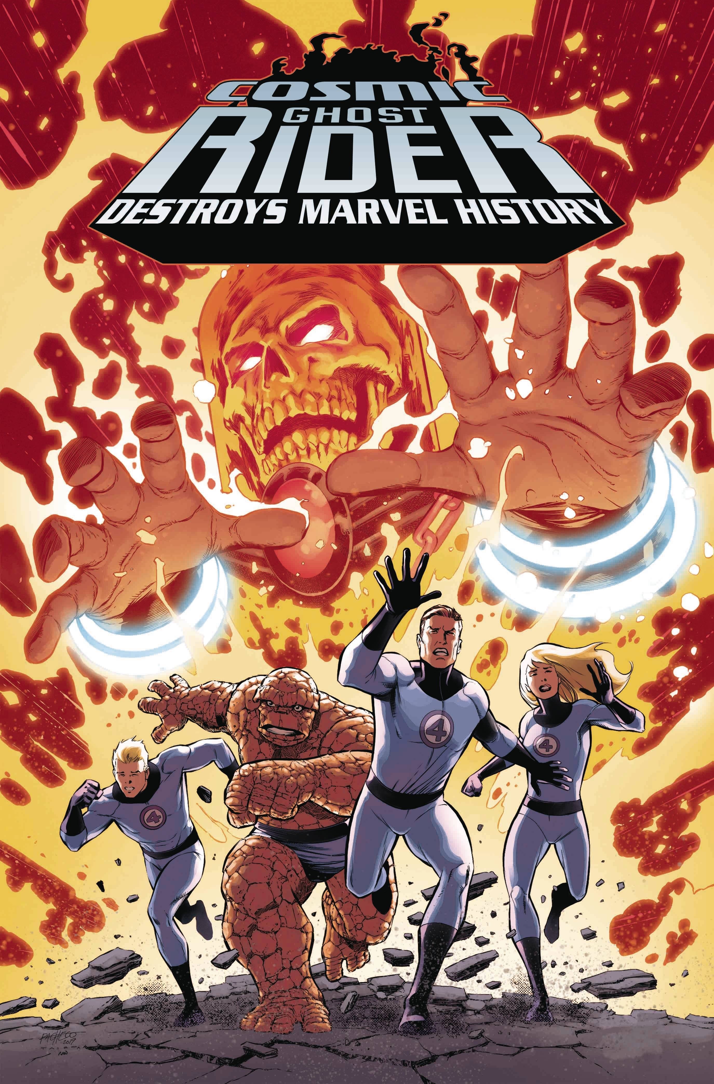 COSMIC GHOST RIDER DESTROYS MARVEL HISTORY #1 (OF 6) 1:10 PACHECO VARIANT