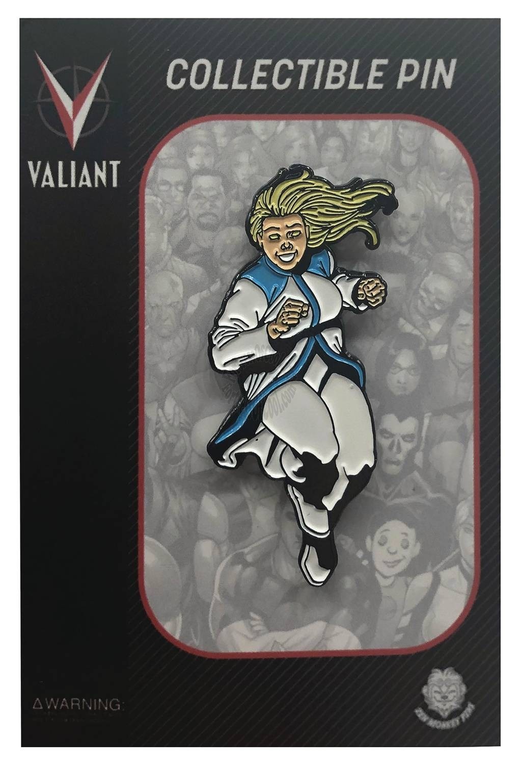 VALIANT COMICS HEROES FAITH 01 ENAMEL PIN