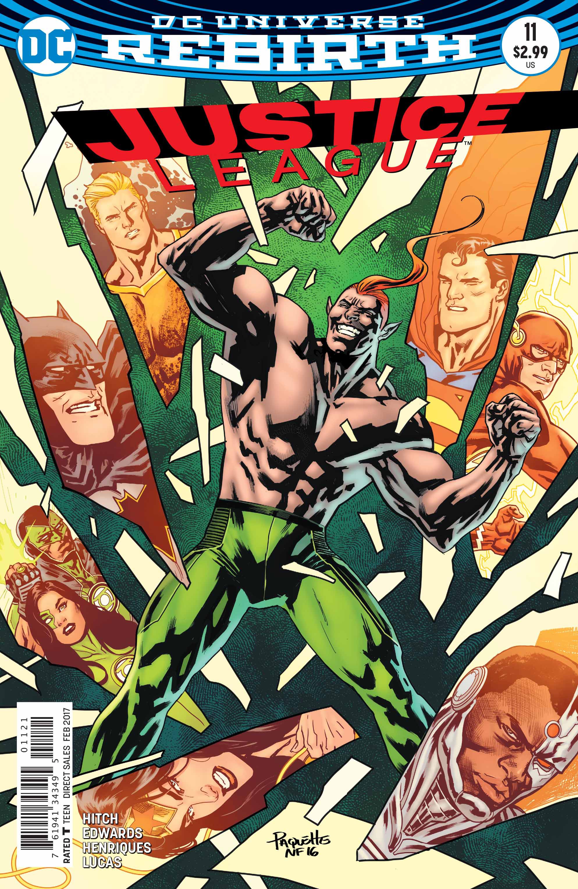 JUSTICE LEAGUE #11 VARIANT EDITION