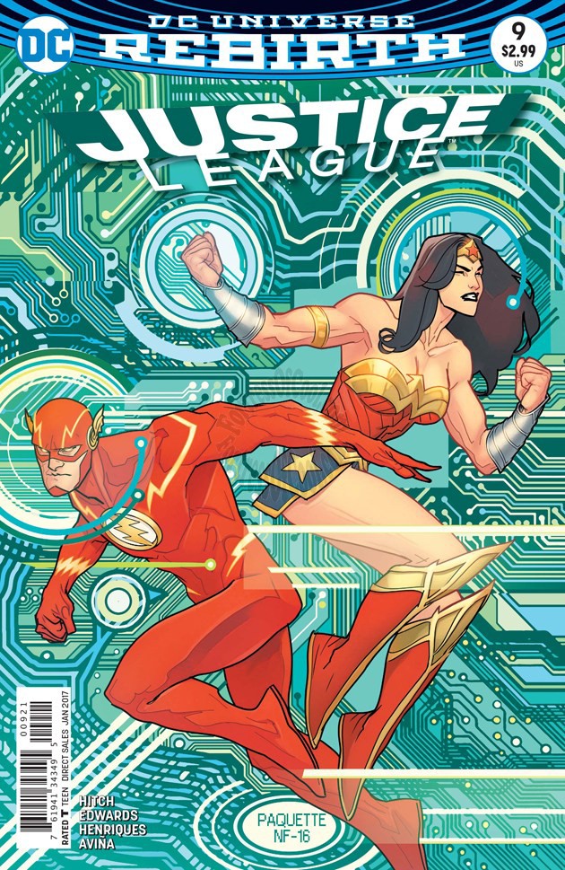 JUSTICE LEAGUE #9 VARIANT EDITION