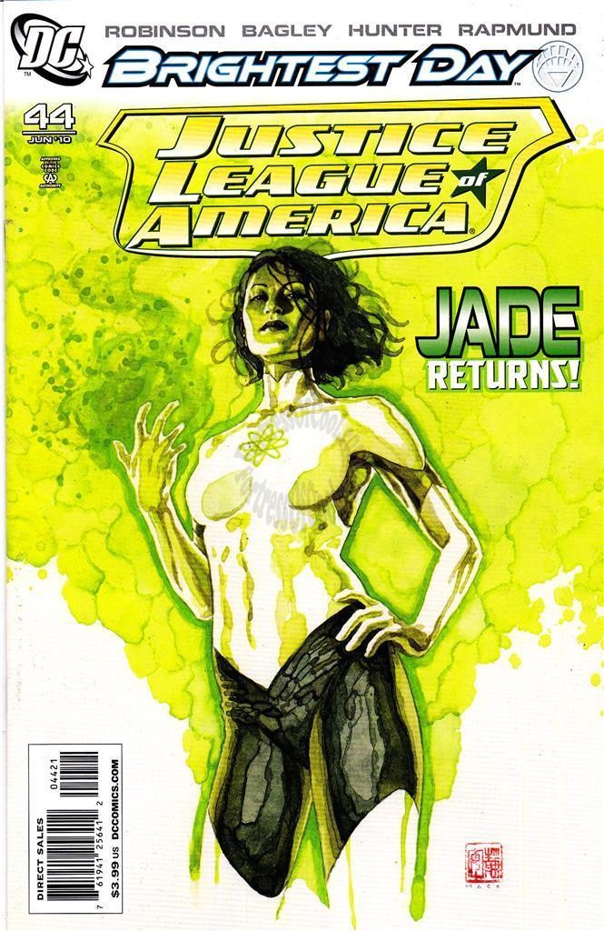 JUSTICE LEAGUE OF AMERICA #44 - JADE - 1:25 DAVID MACK VARIANT