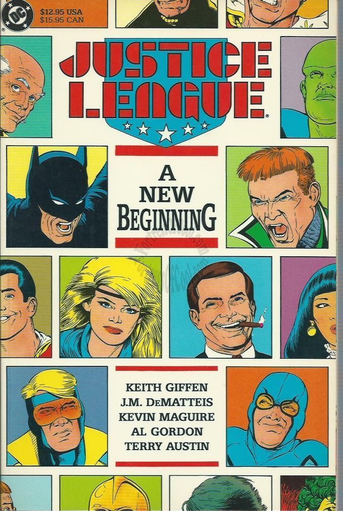 JUSTICE LEAGUE A NEW BEGINNING TPB (First Print)