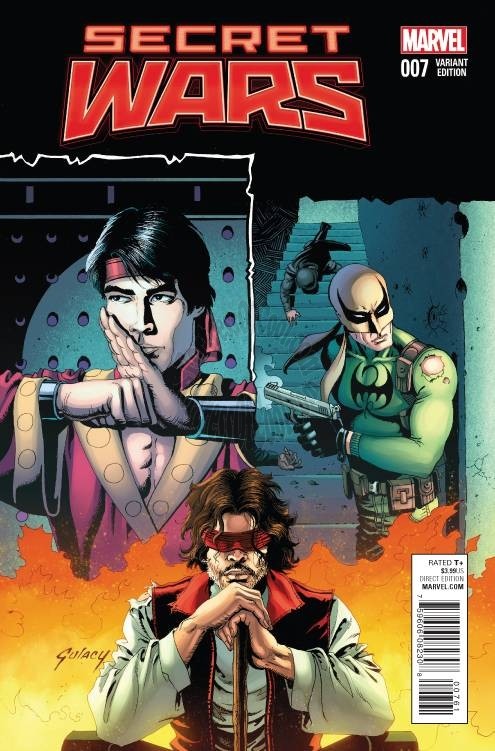 SECRET WARS #7 (OF 8) ROSS 2ND PTG VARIANT