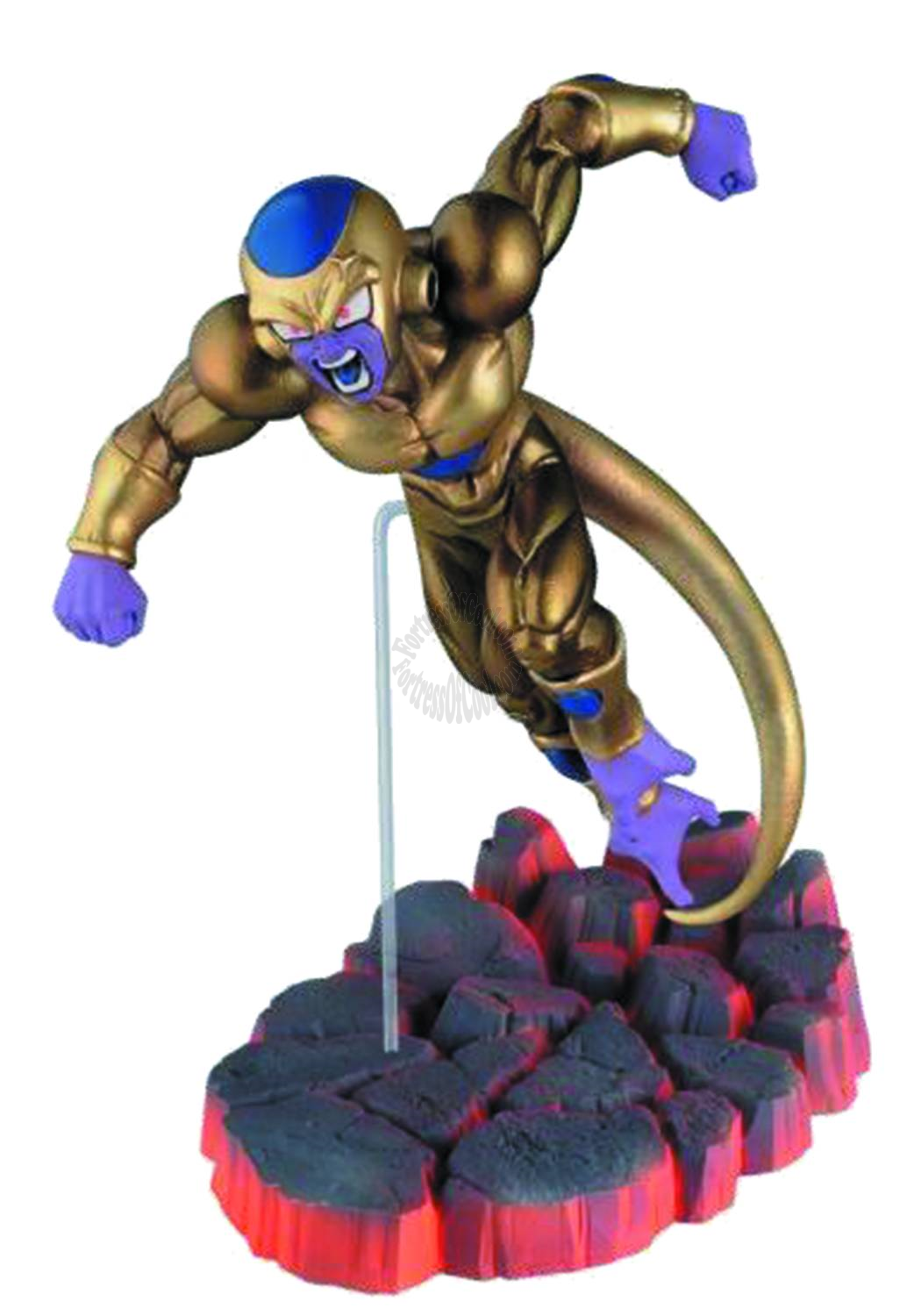 DRAGONBALL Z DBZ SCULTURE BIG BUDOKAI GOLDEN FRIEZA FIGURE