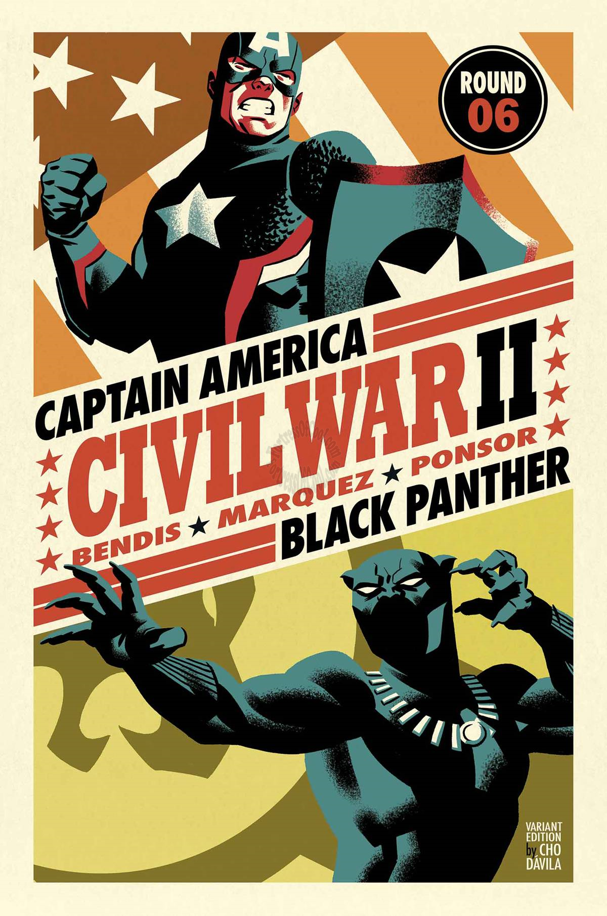 CIVIL WAR II #6 BY MICHAEL CHO POSTER