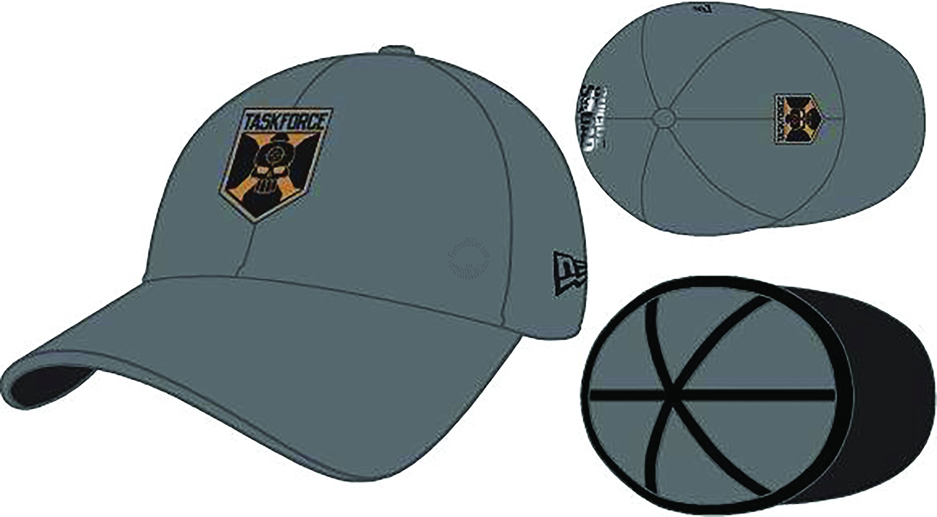 SUICIDE SQUAD TASK FORCE X LOGO PX 3930 FLEX FIT CAP