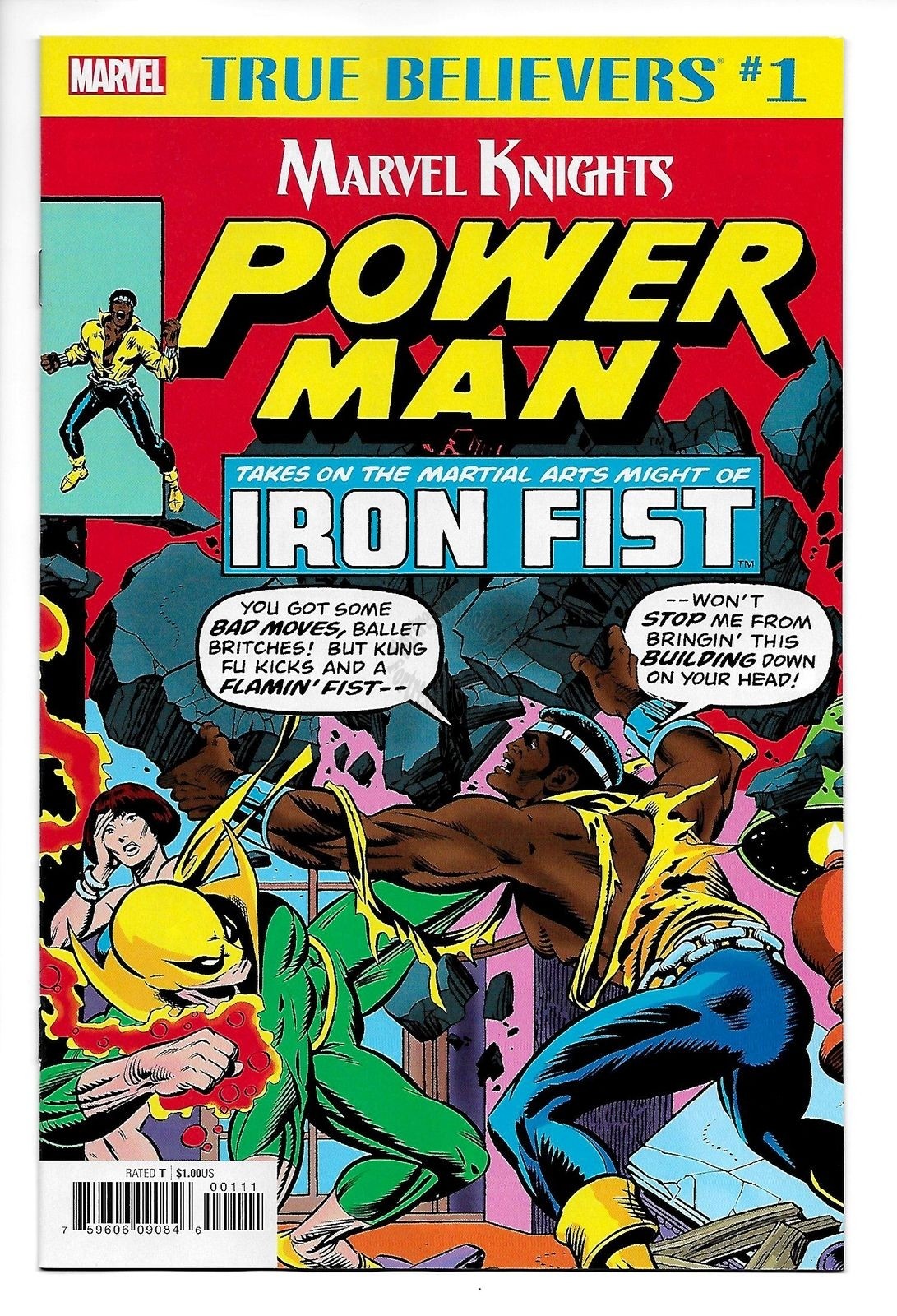 TRUE BELIEVERS POWER MAN AND IRON FIST #1