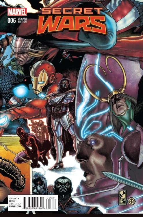 SECRET WARS #6 (OF 8) BIANCHI CONNECTING VARIANT