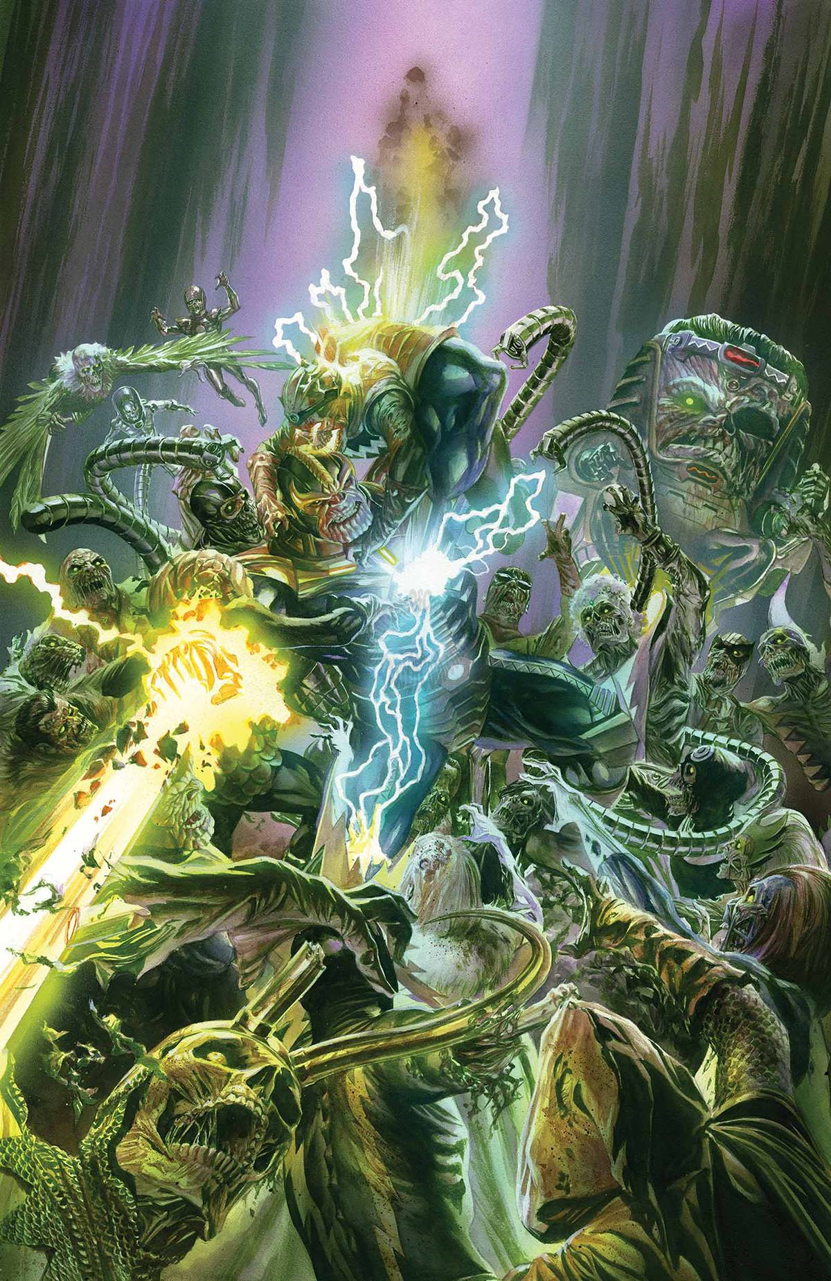 SECRET WARS #6 BY ALEX ROSS POSTER