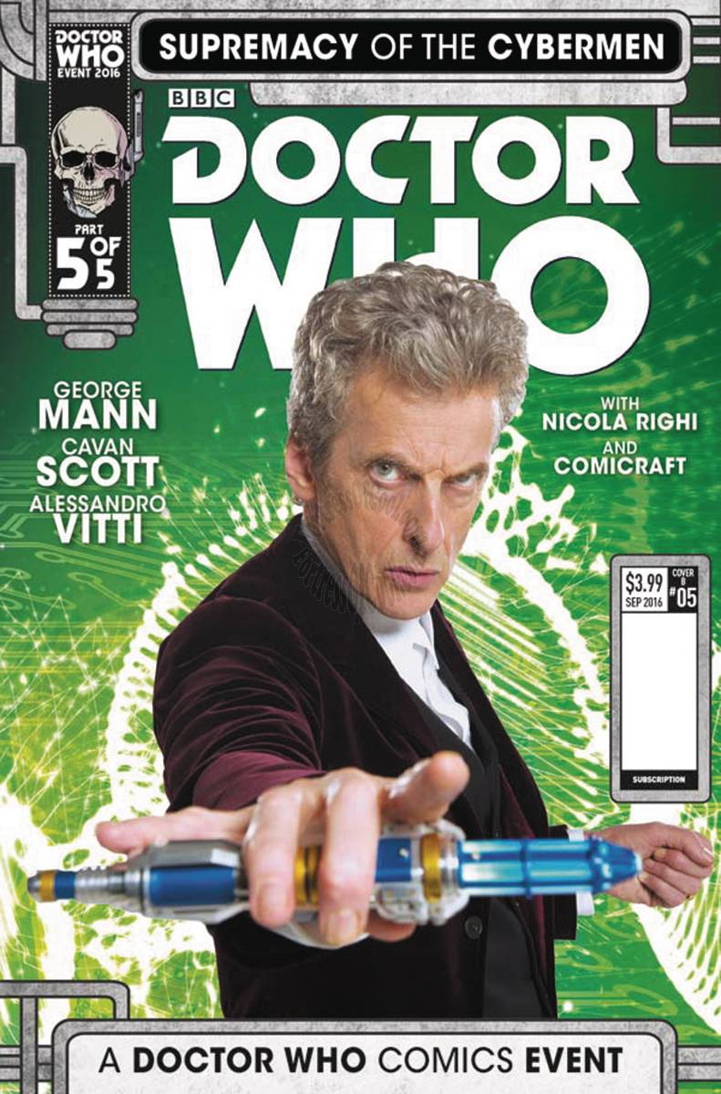 DOCTOR WHO SUPREMACY OF THE CYBERMEN #5 (OF 5) CVR B PHOTO COVER