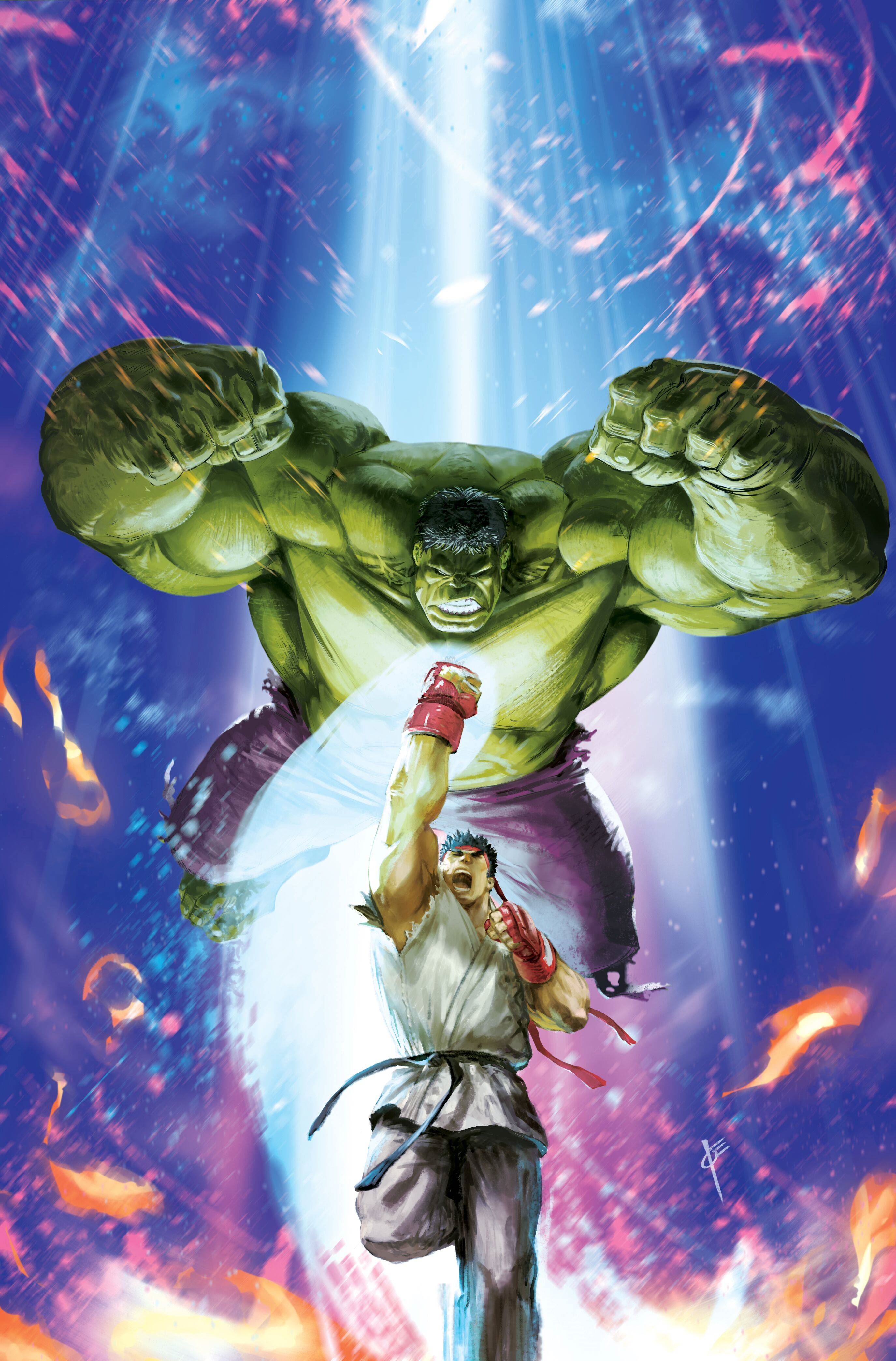 GENERATIONS BANNER HULK & TOTALLY AWESOME HULK #1 MARVEL VS CAPCOM VARIANT