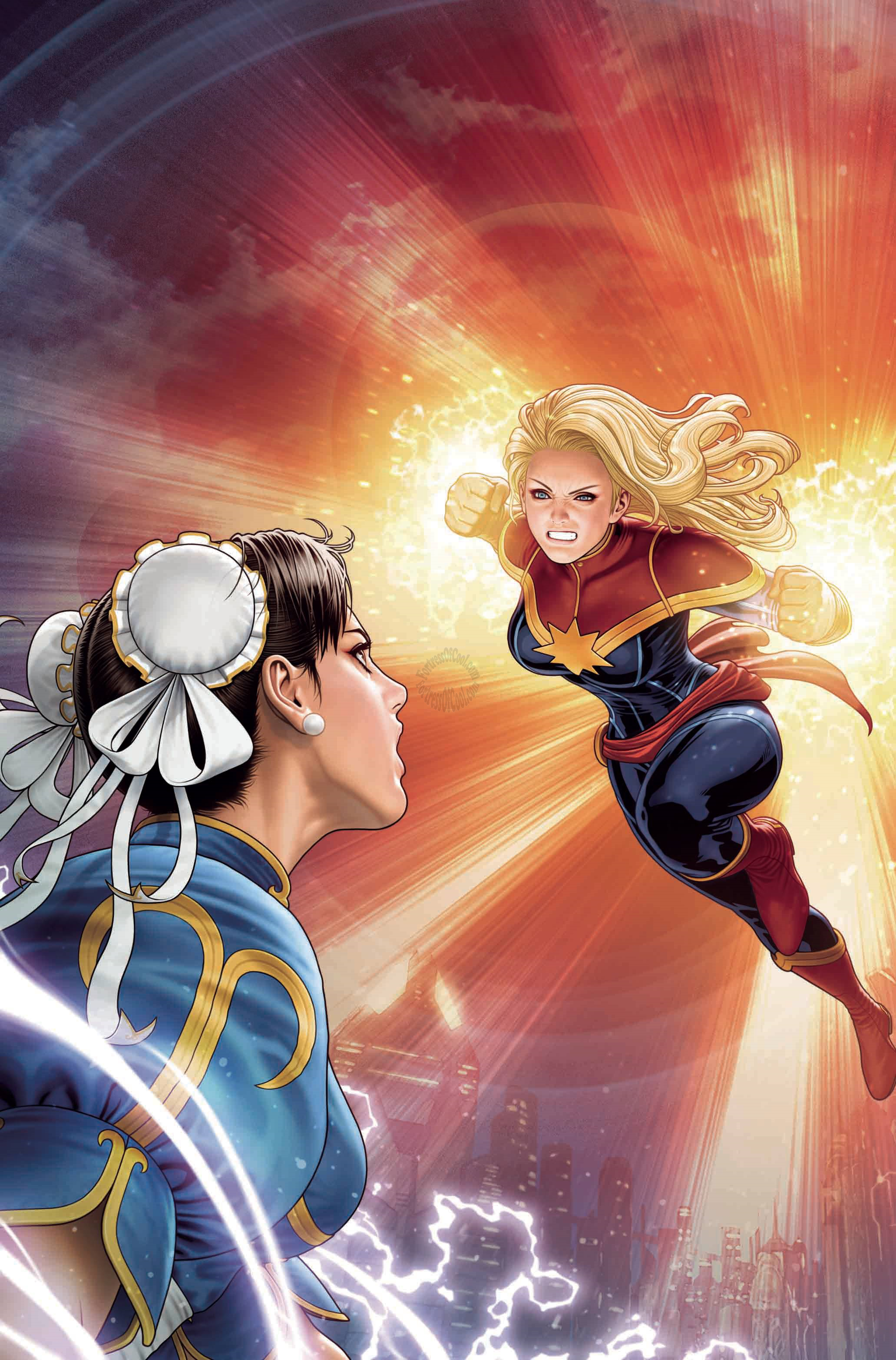 MIGHTY CAPTAIN MARVEL #8 SE MARVEL VS CAPCOM VARIANT