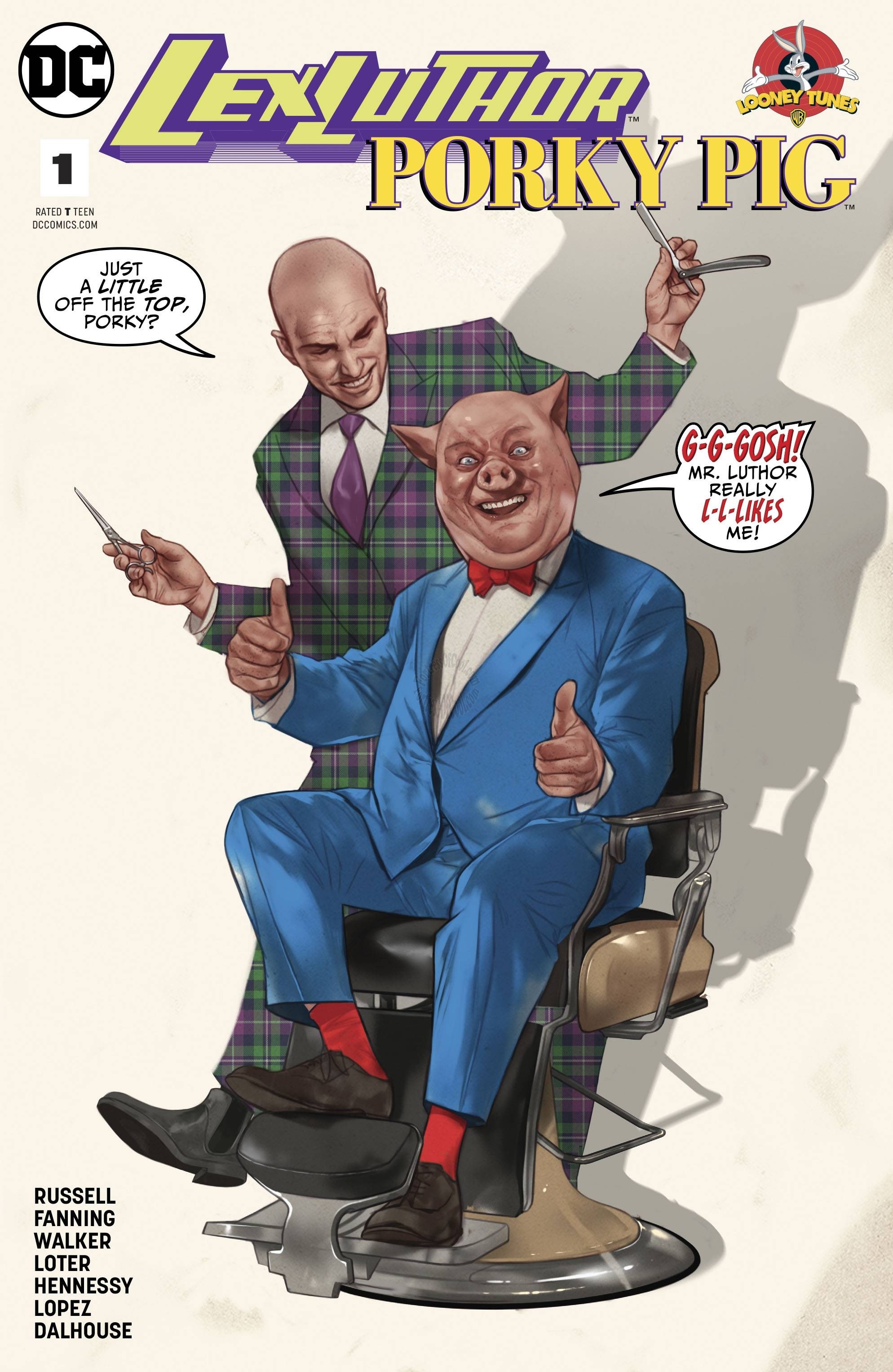 LEX LUTHOR PORKY PIG SPECIAL #1