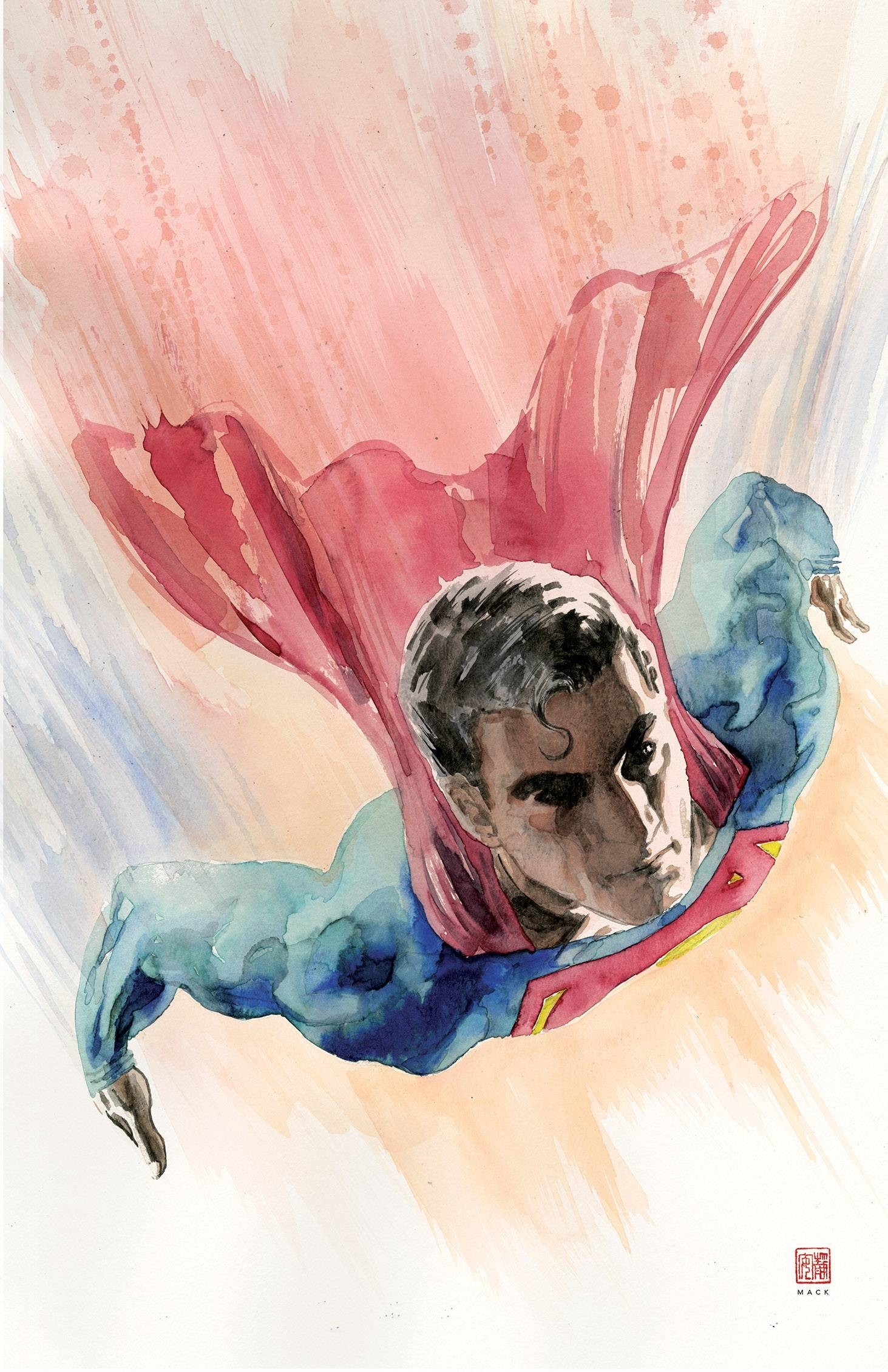 SUPERMAN #2 MACK VARIANT