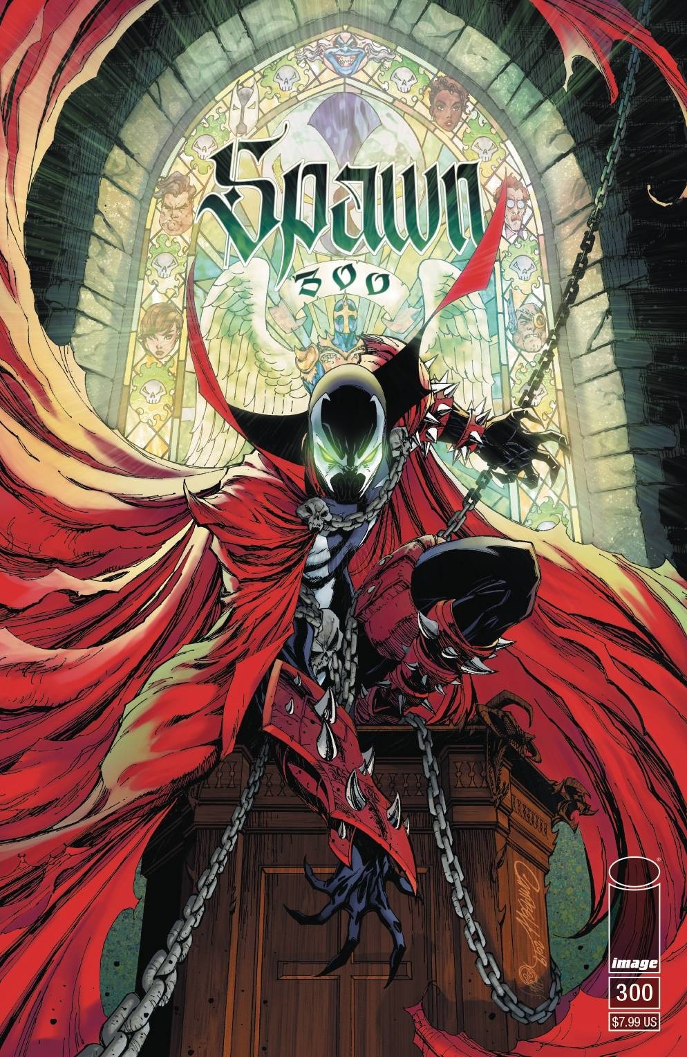 SPAWN #300 CVR G CAMPBELL COVER