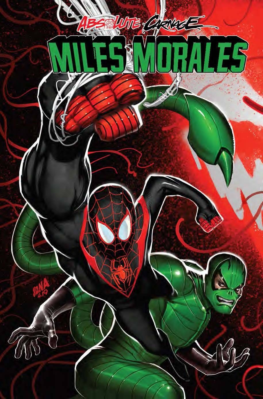 ABSOLUTE CARNAGE MILES MORALES #1 (OF 3) NAKAYAMA CONNECTING VARIANT