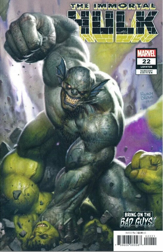 IMMORTAL HULK #22 BROWN BOBG VARIANT