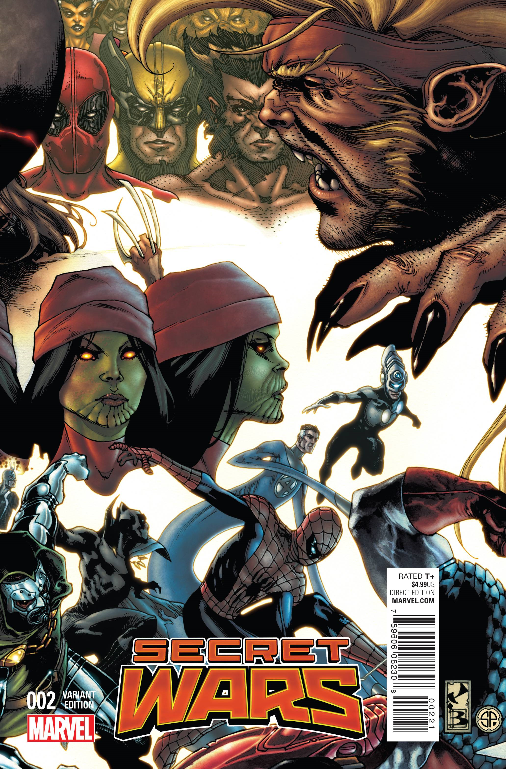 SECRET WARS #2 (OF 8) BIANCHI CONNECTING VARIANT