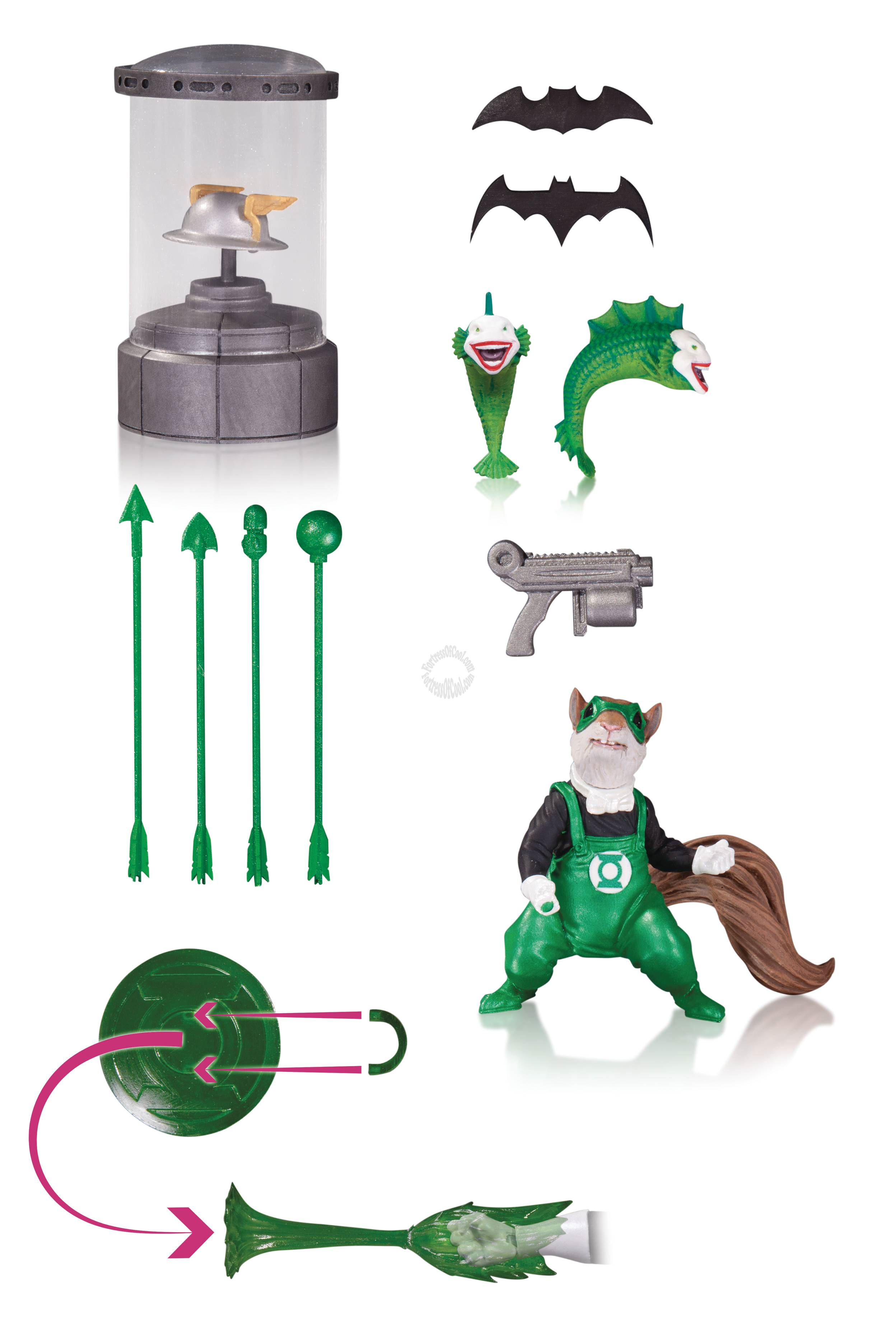 DC ICONS ACTION FIGURE ACCESSORY PACK SET 1