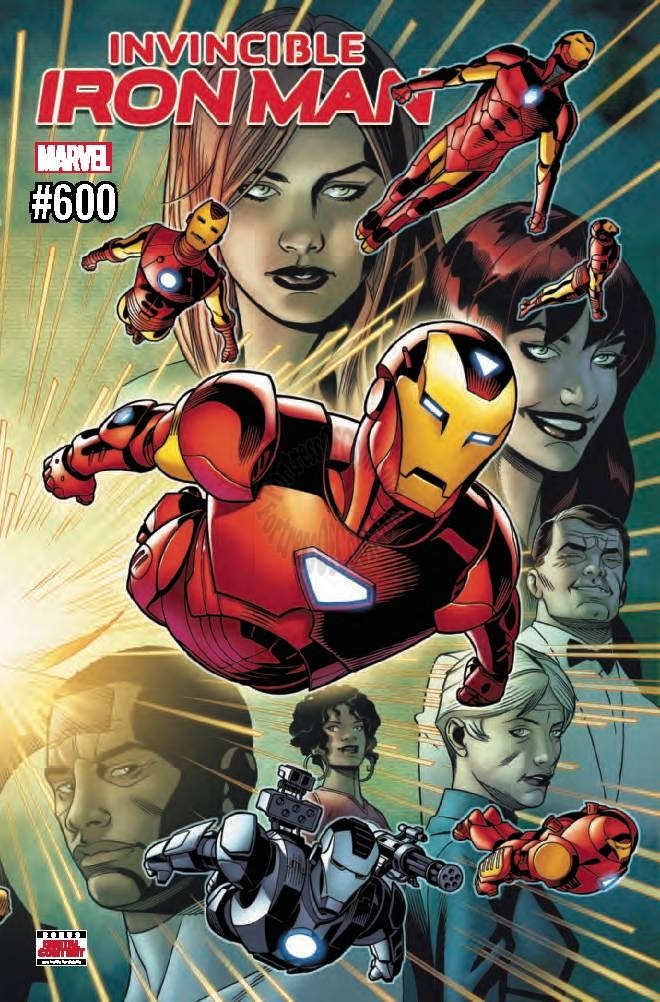 INVINCIBLE IRON MAN #600 LEGACY